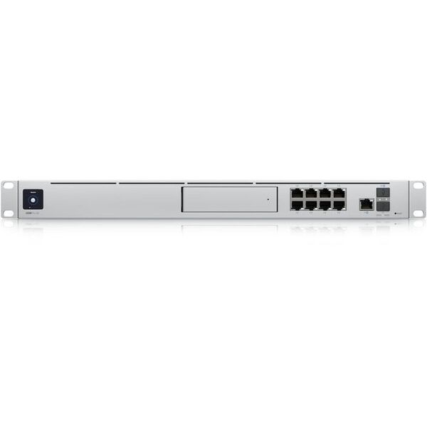 Διακόπτης Ubiquiti Ubiquiti All-in-one Δρομολογητής και Πύλη Ασφαλείας | UDM-SE | Χωρίς Wi-Fi | 10/100/1000/2500 Mbit/s | Συνδέσεις Ethernet LAN (RJ-45) 8 | Υποστήριξη Mesh Όχι | MU-MiMO Όχι | Χωρίς κινητή ευρυζωνικότητα