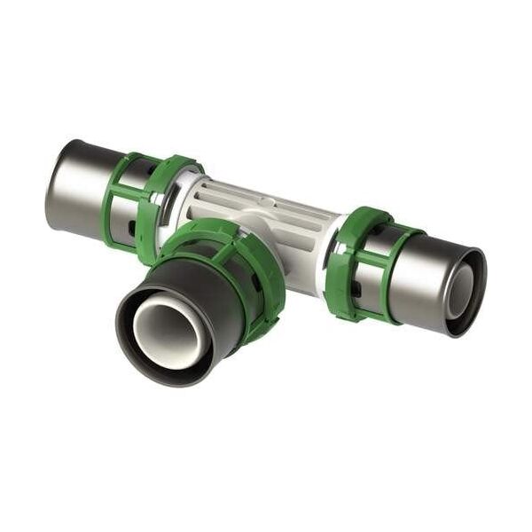 Ταυ μειωτήρα συμπίεσης MultiSkin PPSU 26x16x26 9130RW261626
