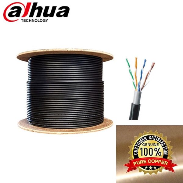 ΚΑΛΩΔΙΟ CAT6 UTP 305M ΜΑΥΡΟ/PFM920-6UN DAHUA