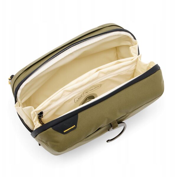 Kosmetyczka Travel Line Peak Design Wash Pouch Kelp - oliwkowa