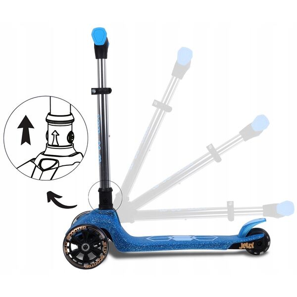Milly Mally Scooter Jelly Blue