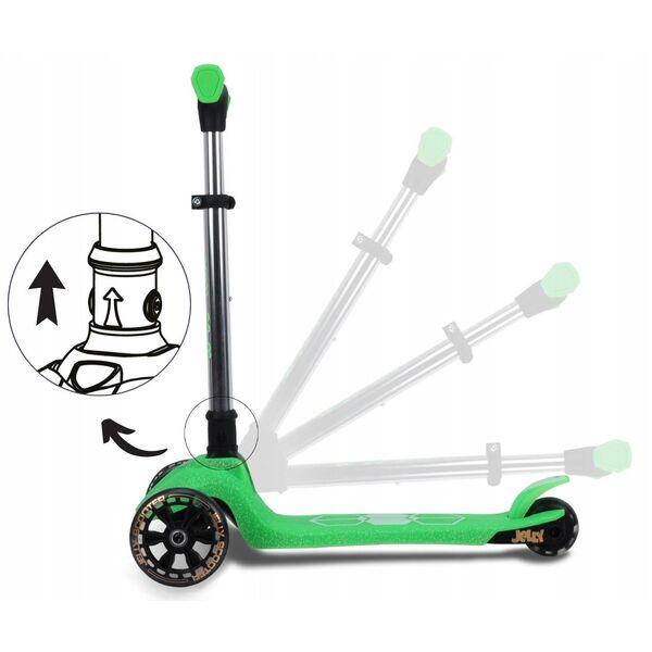 Milly Mally Scooter Jelly Green