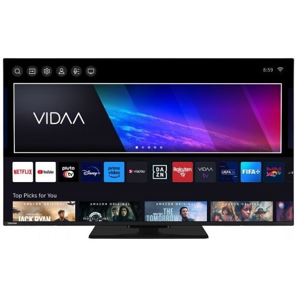 Toshiba 55UV3463DA - 139 cm (55") Diagonalklasse UV34 Series LCD-TV mit LED-Hintergrundbeleuchtung - Smart TV - VIDAA - 4K UHD (2160p) 3840 x 2160 - HDR - Direct LED