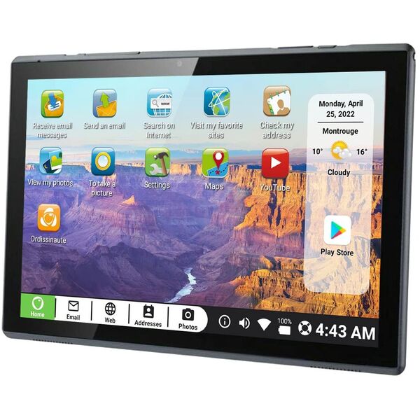 Pix-Star Tablet 10,1" 3GB/32GB/BT/USBC Android
