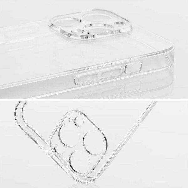 nakładka slim case 2mm do iPhone 17 Pro Max transparent