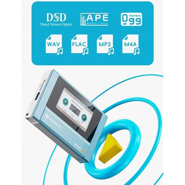 FiiO SNOWSKY ECHO MINI - blue - Przenośny odtwarzacz Hi-Res