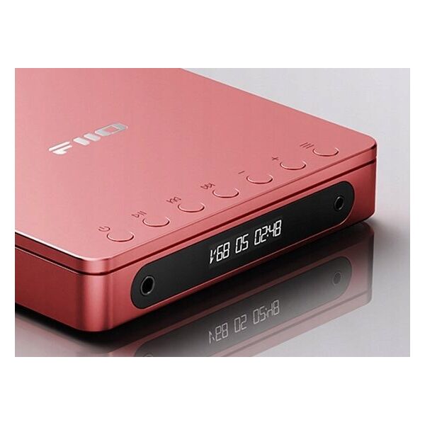 FiiO DM13 BT - red - Przenośny odtwarzacz CD z Bluetooth