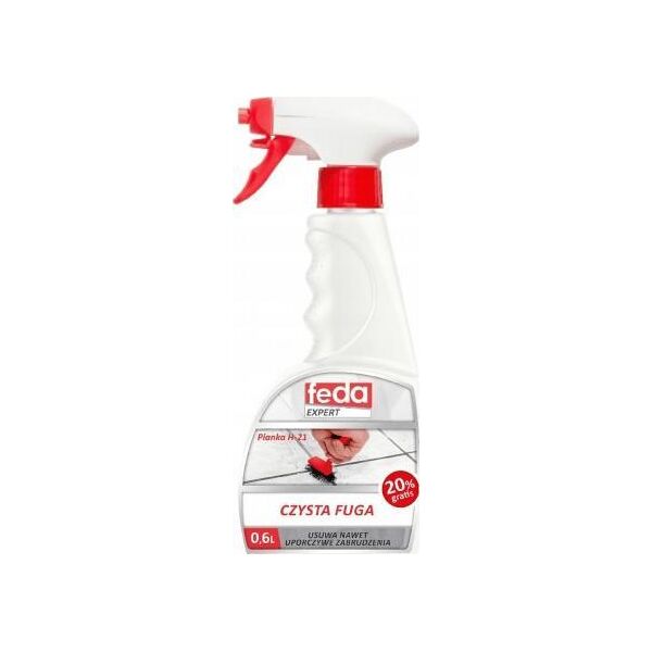 Feda Płyn Do Fug Czyszczenia Mycia Czysta Fuga 600ml Czysta Fuga Feda
