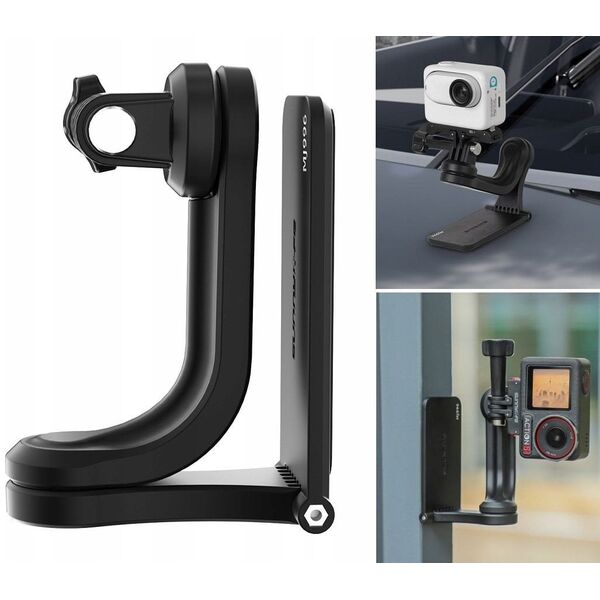 Uchwyt Do Gopro Xiaomi Insta360 Sjcam Dji Mocowanie Metal Płytka Na Magnes / Mj996