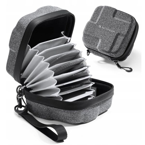 Etui Pokrowiec Futerał Na 10x Filtr Filtry Do 82 Mm Twarde Eva K&f Concept / Kf13.185