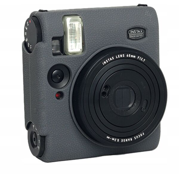Futerał Etui Pokrowiec Case Silikon Do Fuji Fujifilm Instax Mini 99 Szary