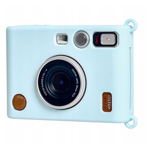 Futerał Etui Pokrowiec Case Silikon Fuji Fujifilm Instax Mini Evo / Niebieski