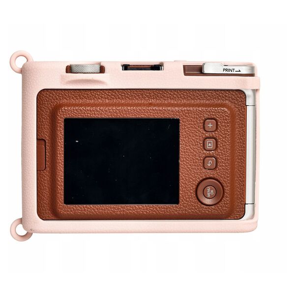 Futerał Etui Pokrowiec Case Silikon Fuji Fujifilm Instax Mini Evo / Różowy