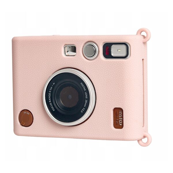 Futerał Etui Pokrowiec Case Silikon Fuji Fujifilm Instax Mini Evo / Różowy