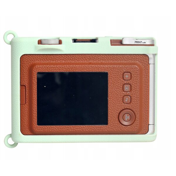 Futerał Etui Pokrowiec Case Silikon Fuji Fujifilm Instax Mini Evo / Zielony