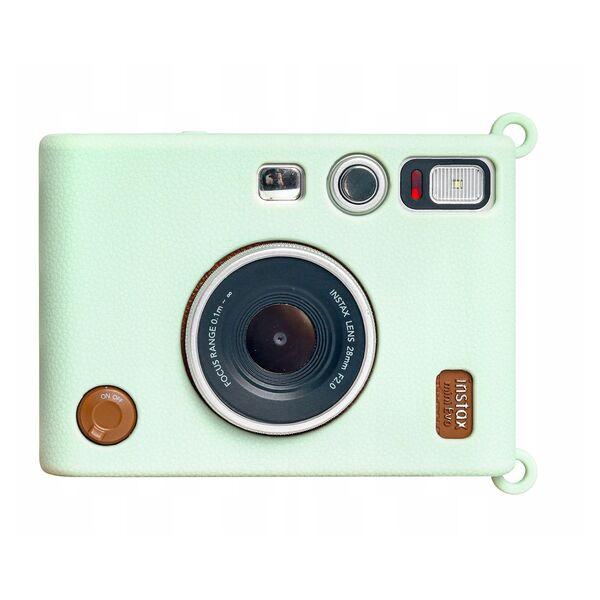 Futerał Etui Pokrowiec Case Silikon Fuji Fujifilm Instax Mini Evo / Zielony