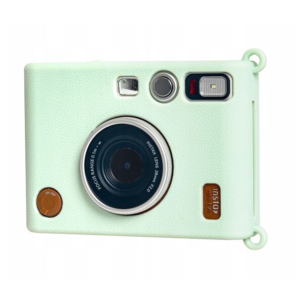 Futerał Etui Pokrowiec Case Silikon Fuji Fujifilm Instax Mini Evo / Zielony