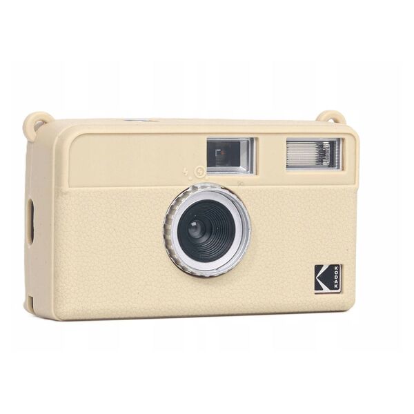 Futerał Etui Pokrowiec Case Silikon Kodak Ektar / H35 / H35n / Ultra F9 / Beżowy