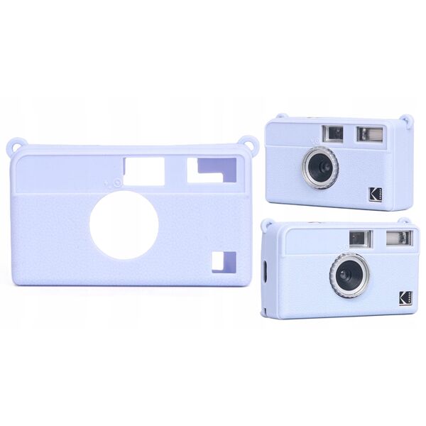 Futerał Etui Pokrowiec Case Silikon Kodak Ektar / H35 / H35n / Ultra F9 / Fioletowy