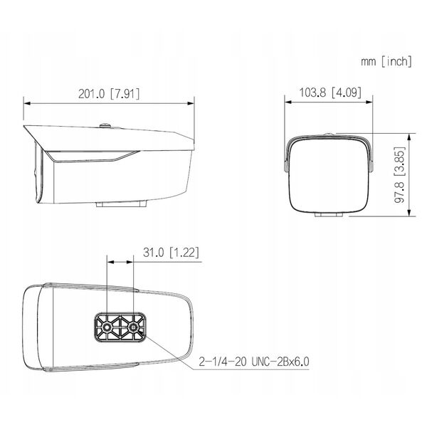 KAMERA IP IPC-HFW2649M-S-LED-0360B-B-PRO WizSense WizColor - 6&nbsp|Mpx 3.6&nbsp|mm DAHUA