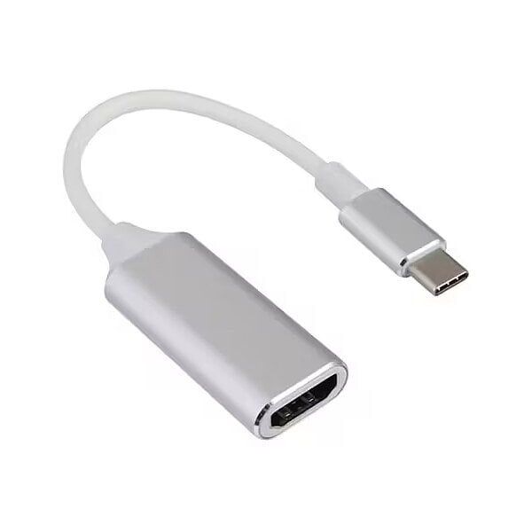 RoGer Multimedia Adapter USB-C to HDMI (4K @ 30Hz, 1080P @ 60Hz) Silver