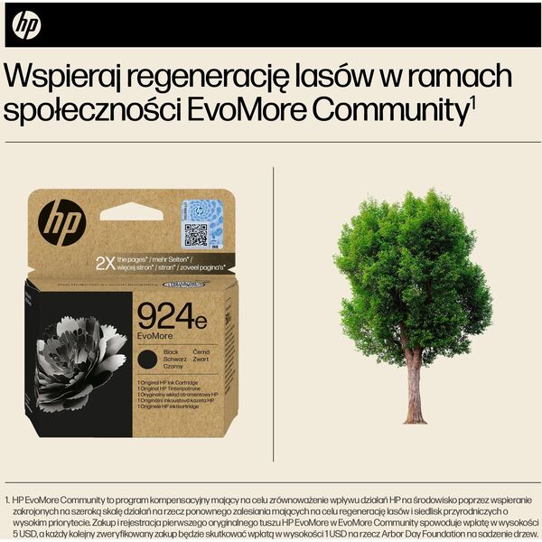 HP 924E EVOMORE BLACK