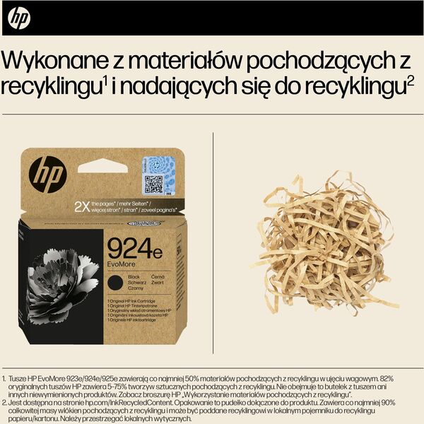 HP 924E EVOMORE BLACK