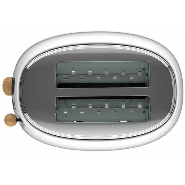 Witt Premium Wood toaster, white