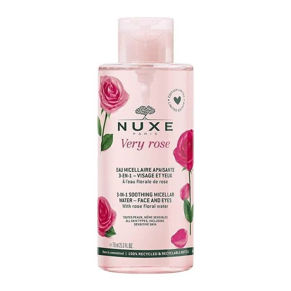 Nuxe, Very Rose, Cleansing, Micellar Water, For All Skin Types, 750 ml For Women