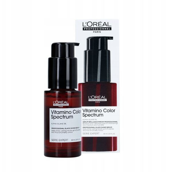 L'Oreal Professionnel, Vitamino Color Spectrum, Hair Serum, Glass Shine, 30 ml For Women