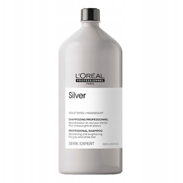 L'Oreal Professionnel, Serie Expert Silver, Hair Shampoo, Neutralizing & Brightening, 1500 ml For Women