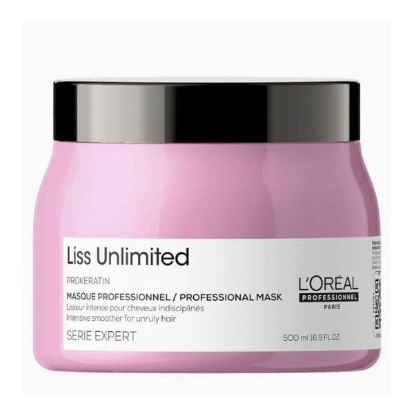 L'Oreal Professionnel, Serie Expert Liss Unlimited, Hair Treatment Cream Mask, For Smoothening, 500 ml For Women