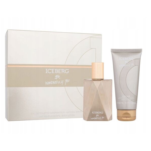 Set Iceberg: Be Wonderfully You, Eau De Toilette, For Women, 100 ml + Be Wonderfully You, Hydrating, Body Lotion, 200 ml For Women
