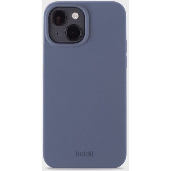 HoldIt Σιλικόνη, Κάλυμμα, Apple, iPhone 15, 15.5 cm (6.1"), Μπλε
