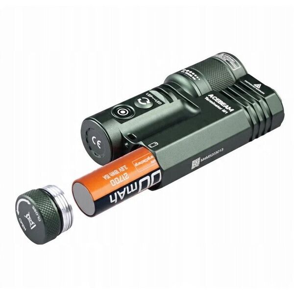 Latarka AceBeam M1 6500K Green
