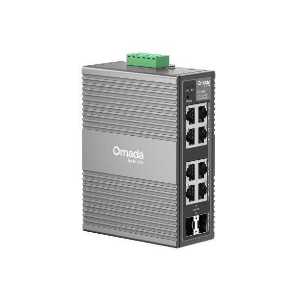 Omada IES208G8-Port Gigabit Industrial Easy Managed Switch