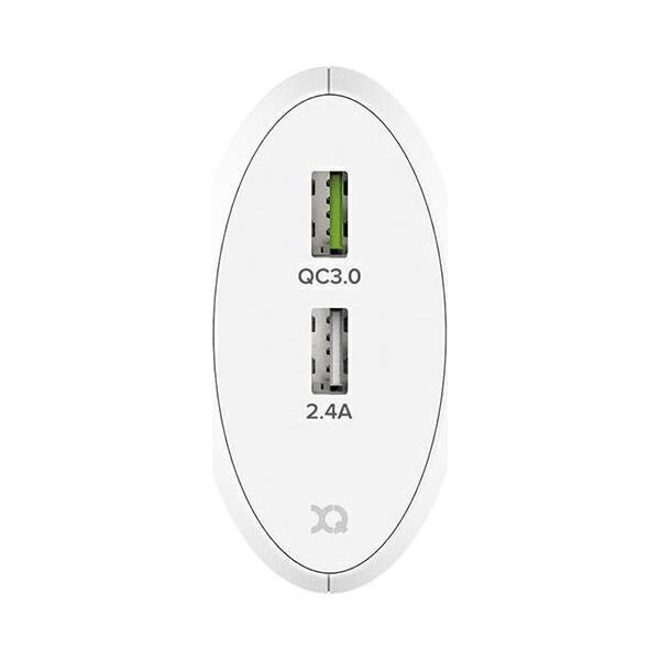 Ładowarka Xqisit 2x USB-A 3 A (31540)