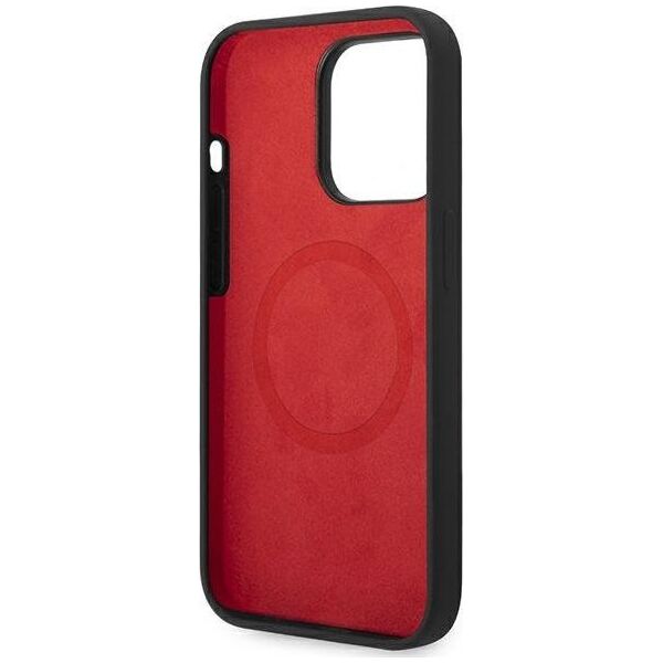 Ferrari Ferrari FESSIHMP14XBK iPhone 14 Pro Max 6,7" czarny/black hardcase Silicone Metal Logo Magsafe NoSize