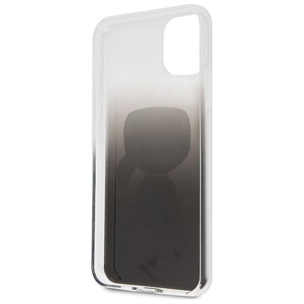 Karl Lagerfeld Karl Lagerfeld iPhone 11 Pro Max KLHCN65TRDFKBK czarny hard case Gradient Iconic Karl