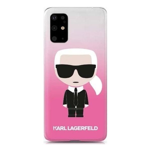 Karl Lagerfeld Karl Lagerfeld KLHCS69TRDFKPI S20 Ultra G988 różowy/pink Karl Ikonik