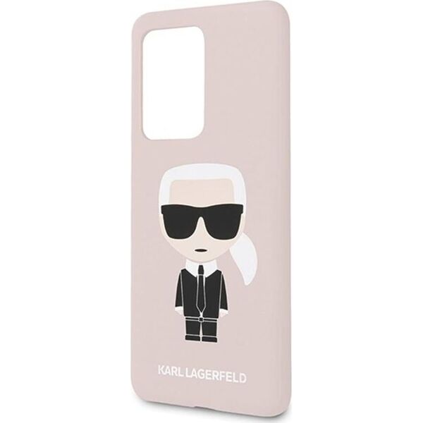 Karl Lagerfeld Karl Lagerfeld Fullbody Silicone Iconic - Etui Samsung Galaxy S20 Ultra (Pink) uniwersalny