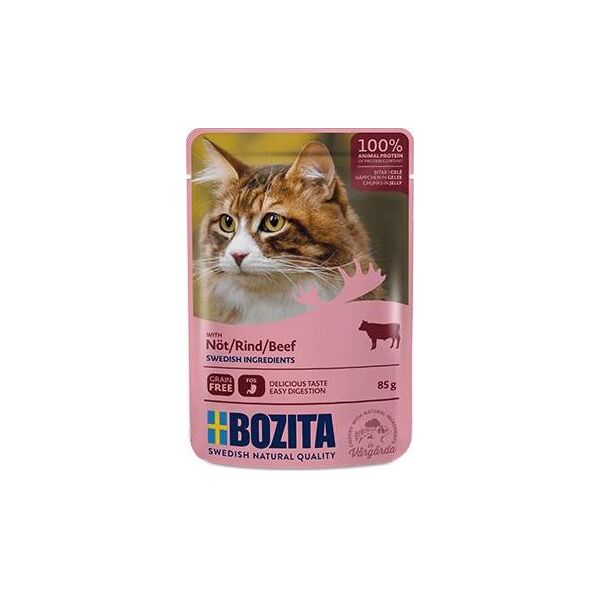 Bozita BOZITA KOT sasz.85g GAL WOŁOWINA /12