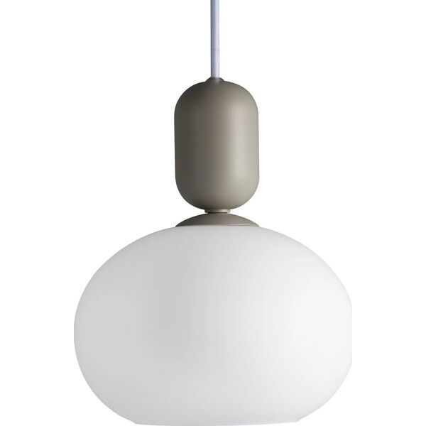 Lampa wisząca Nordlux Wisząca lampa Notti 2011003010 Nordlux opalowe szkło kulista biała