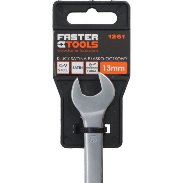 Faster Tools FASTER TOOLS Klucze płasko-oczkowe satyna 32 one size
