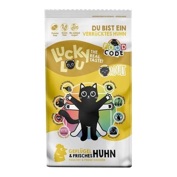 Lucky Lou Lucky Lou Karma Dla Kota Drób Kurczak 340g