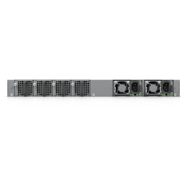 Ubiquiti Switch UniFi 16x2.5G RJ45/32x10G RJ45/4xSFP28 Managed PoE+++ 2150W 19" Rack-Mountable, 1,3" Touchscreen