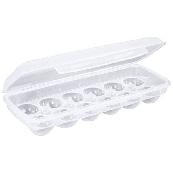 Excellent Houseware Pojemnik organizer pudełko na jajka jaja do lodówki chłodziarki 12 sztuk jajek