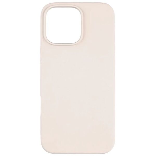 Pomologic CoverCase - προστατευτική θήκη σιλικόνης για iPhone 16 Pro Max συμβατή με MagSafe (ivory)