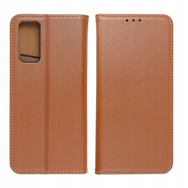 Kabura SMART PRO Book skórzana do IPHONE 17 brązowy