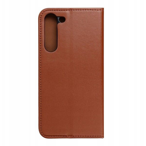 Kabura SMART PRO Book skórzana do IPHONE 17 brązowy